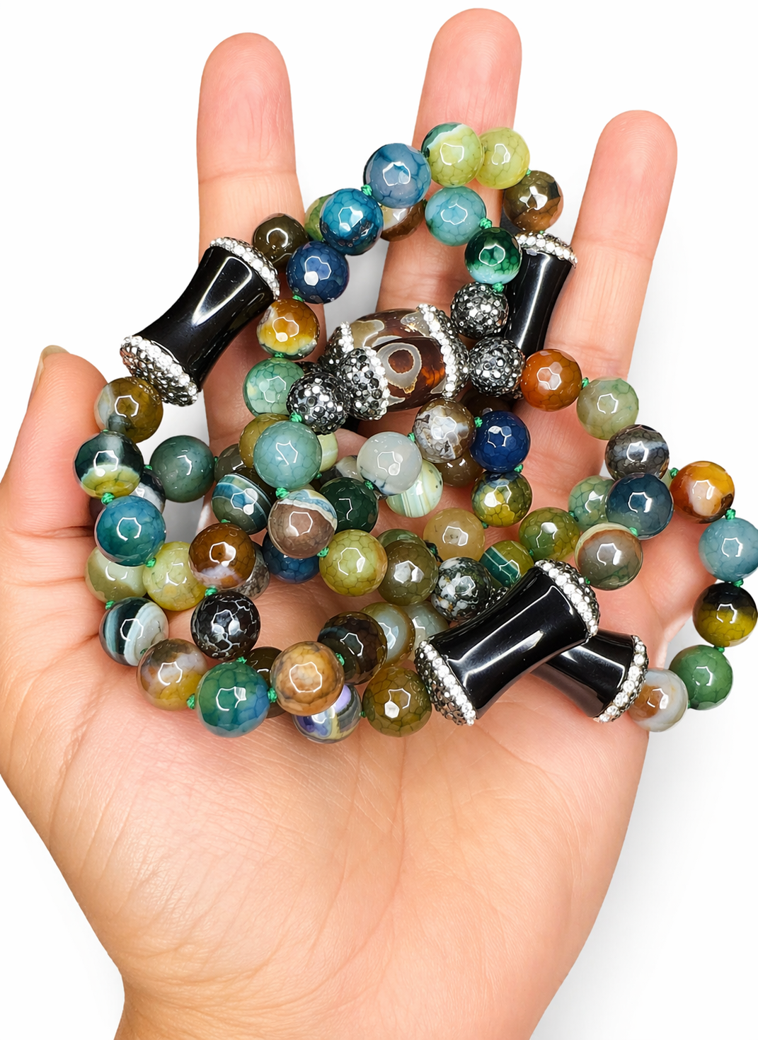 7 Chakra Natural Stone Necklace image 2