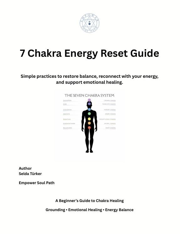 Feeling Drained or Out of Balance? 7 Chakra Healing Workbook PDF | Energy Reset Meditation Guide