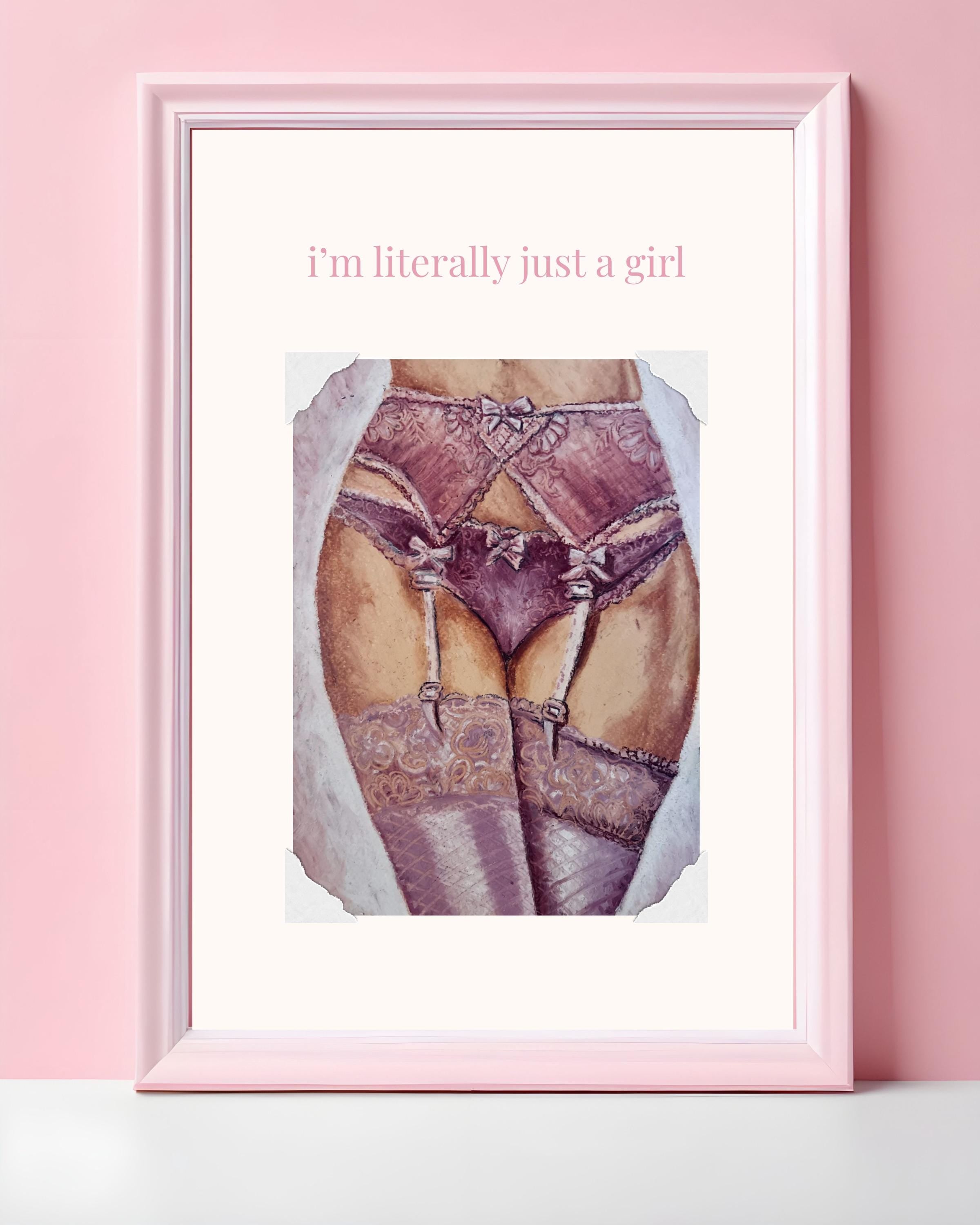 Feminine Quote Wall Art Set | Body Positive, Female Gaze Prints (Digital Download)